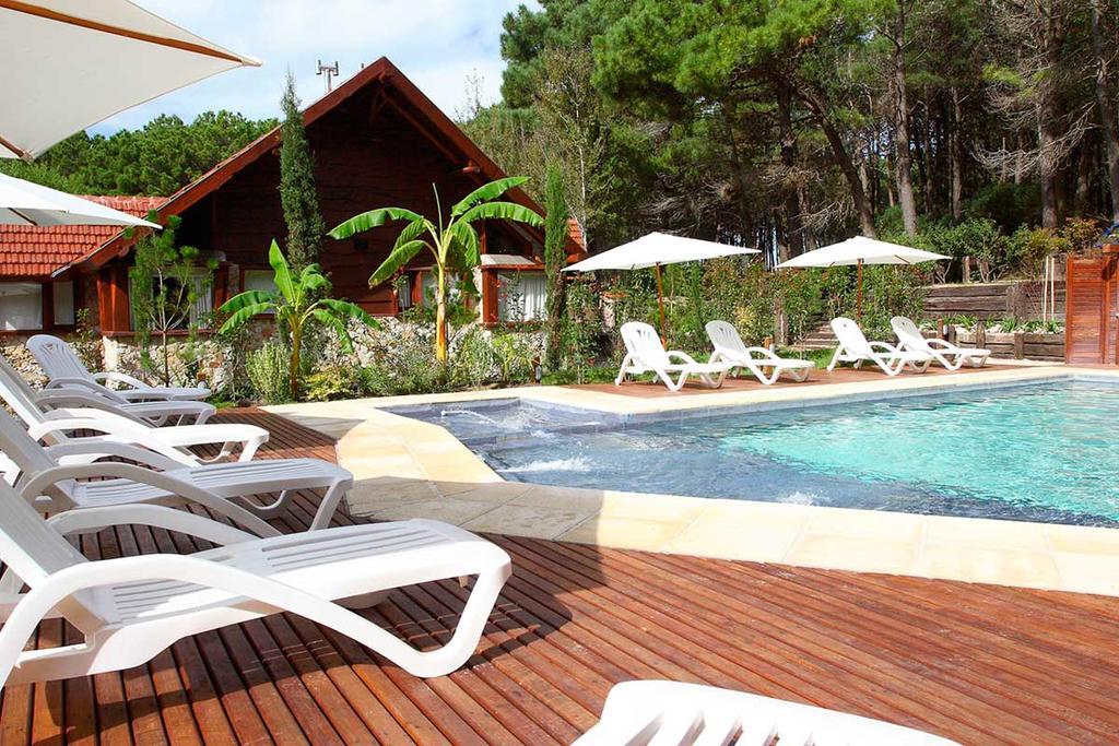 Cabanas Del Bosque Balneario Mar Azul Exteriör bild