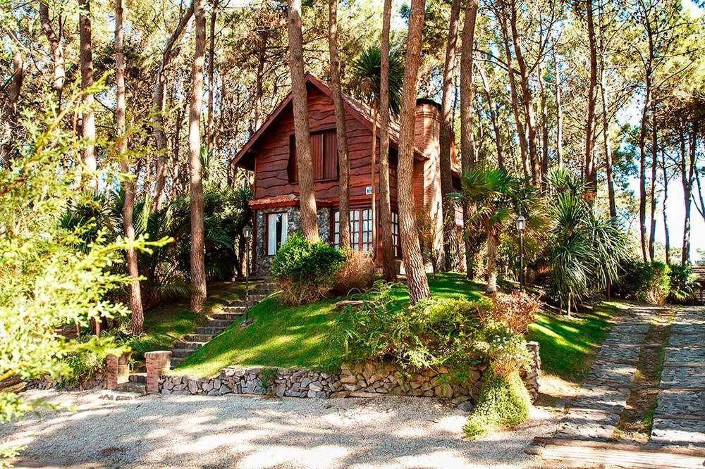 Cabanas Del Bosque Balneario Mar Azul Exteriör bild